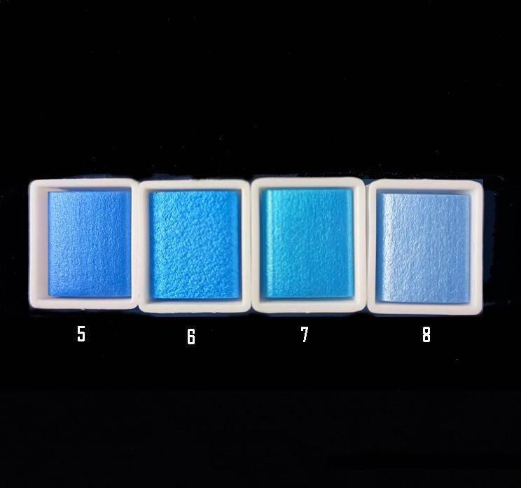 Metallic Pearlescent Solid Watercolor Paint Set for Ronghua Chanhua, Art & Crafts(Combo Pack Set of 4)