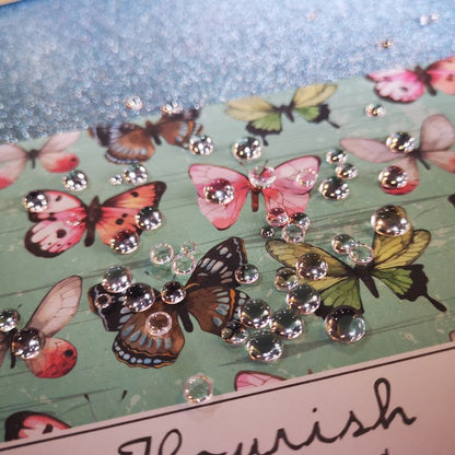 Ultra-High-Transparency Acrylic Dome Dew Drop Cabochons 3-8mm - Flat Back Transparent Half Round Beads