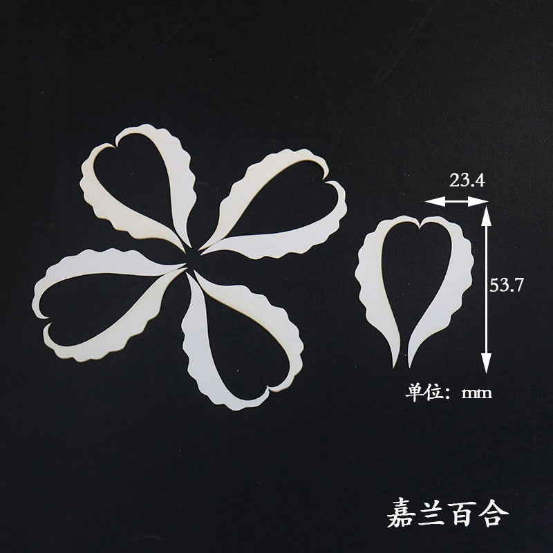 Chanhua Templates Pattern Hard Cardboard Slices(MC241-MC262)