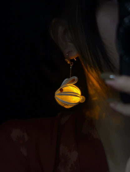 Rabbit Bespoke Hairpin-Silk Lantern Hairpin(Chanhua)