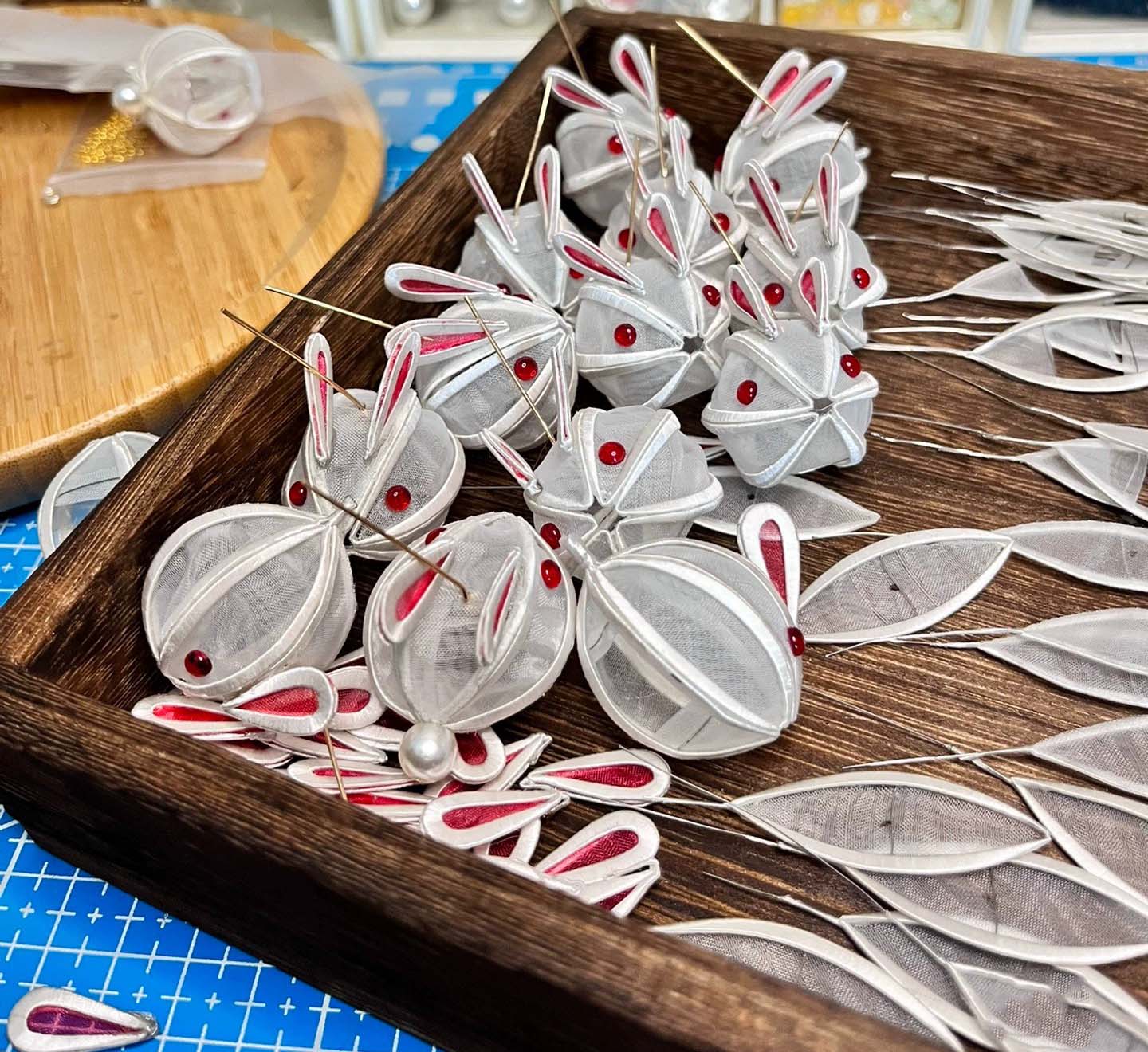 Rabbit Bespoke Hairpin-Silk Lantern Hairpin(Chanhua)