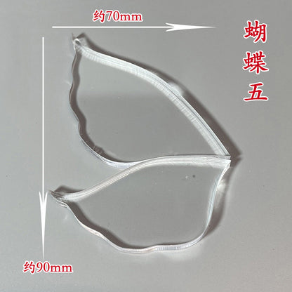 Clear Acrylic Wire Shaping Templates | Petal & Leaf Forms for Filigree Jewelry