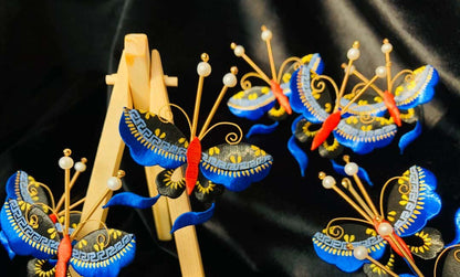 The Palace Museum Relic Reengraving Hairpin(Chanhua)