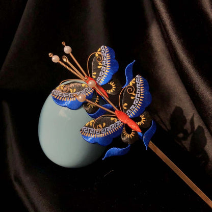 The Palace Museum Relic Reengraving Hairpin(Chanhua)