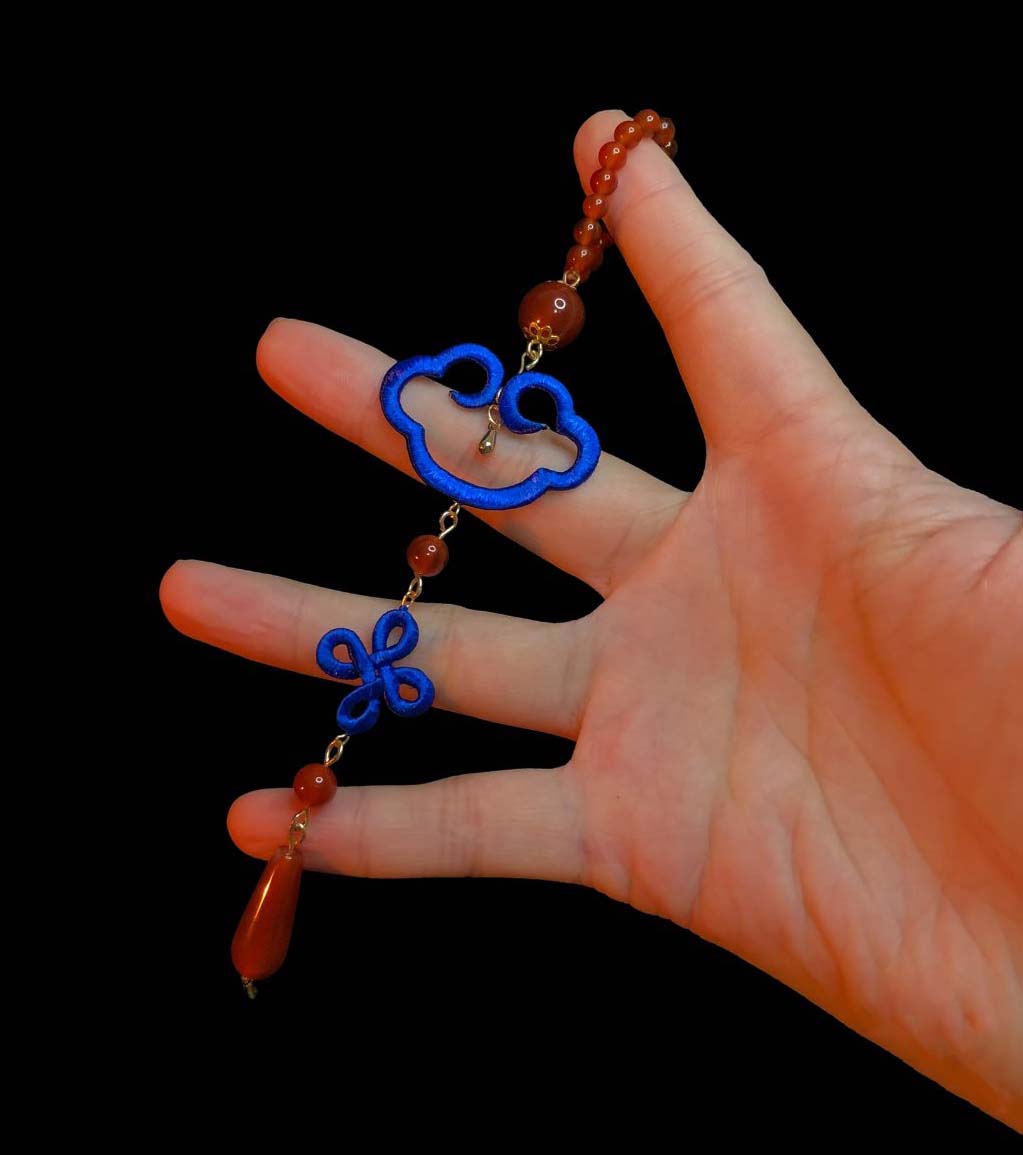 Chinese Knot Bespoke Charm-Silk Charm(Chanhua)