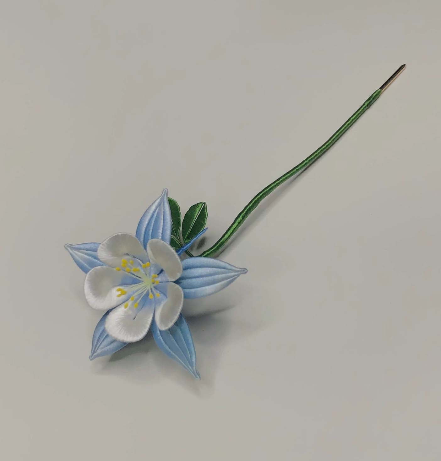 Columbine Bespoke Hairpin-Silk Hairpin(Chanhua)