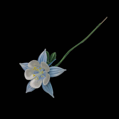 Columbine Bespoke Hairpin-Silk Hairpin(Chanhua)