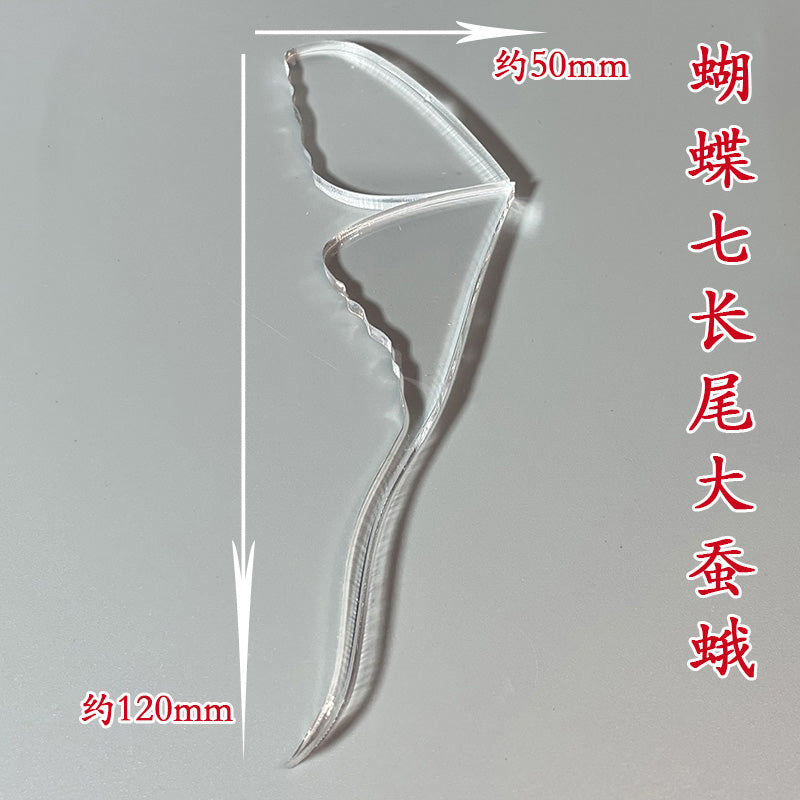 Clear Acrylic Wire Shaping Templates | Petal & Leaf Forms for Filigree Jewelry