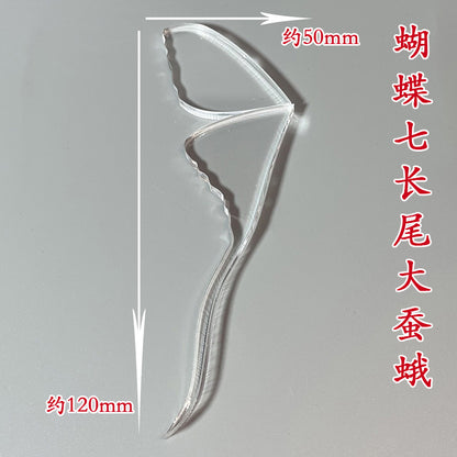 Clear Acrylic Wire Shaping Templates | Petal & Leaf Forms for Filigree Jewelry