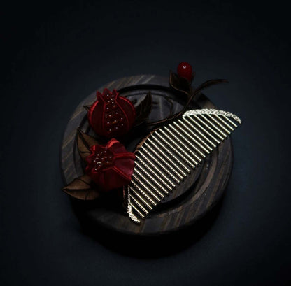 Pomegranate Bespoke Hairpin-Silk Hairpin(Chanhua)