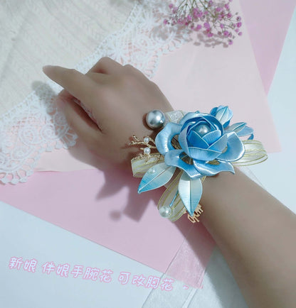 Rose Handmade Corsage-Silk Corsage(Chanhua)