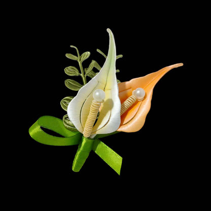 Callalily Bespoke Corsage-Silk Corsage(Chanhua)