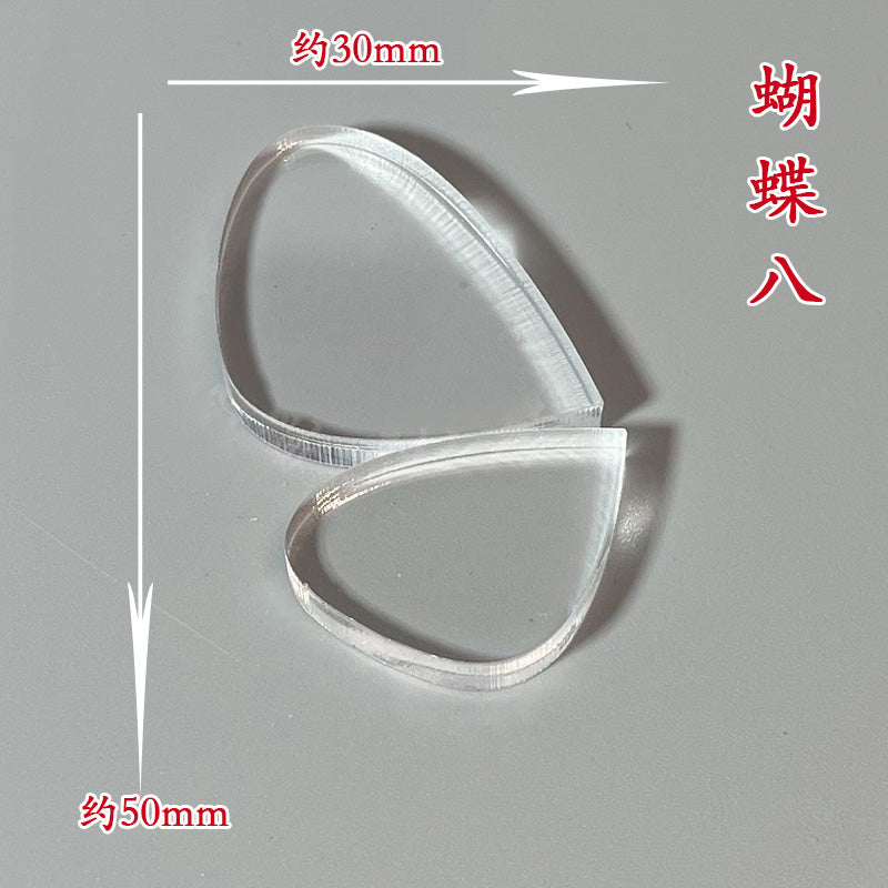 Clear Acrylic Wire Shaping Templates | Petal & Leaf Forms for Filigree Jewelry