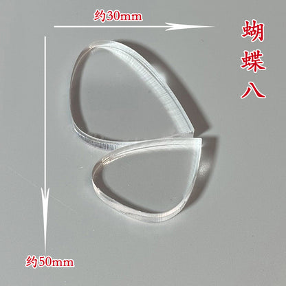 Clear Acrylic Wire Shaping Templates | Petal & Leaf Forms for Filigree Jewelry