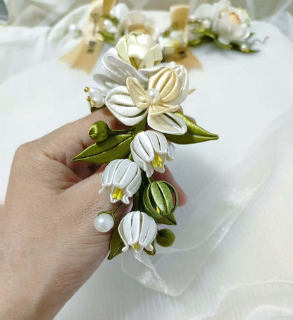 Rose Bespoke Corsage-Silk Corsage