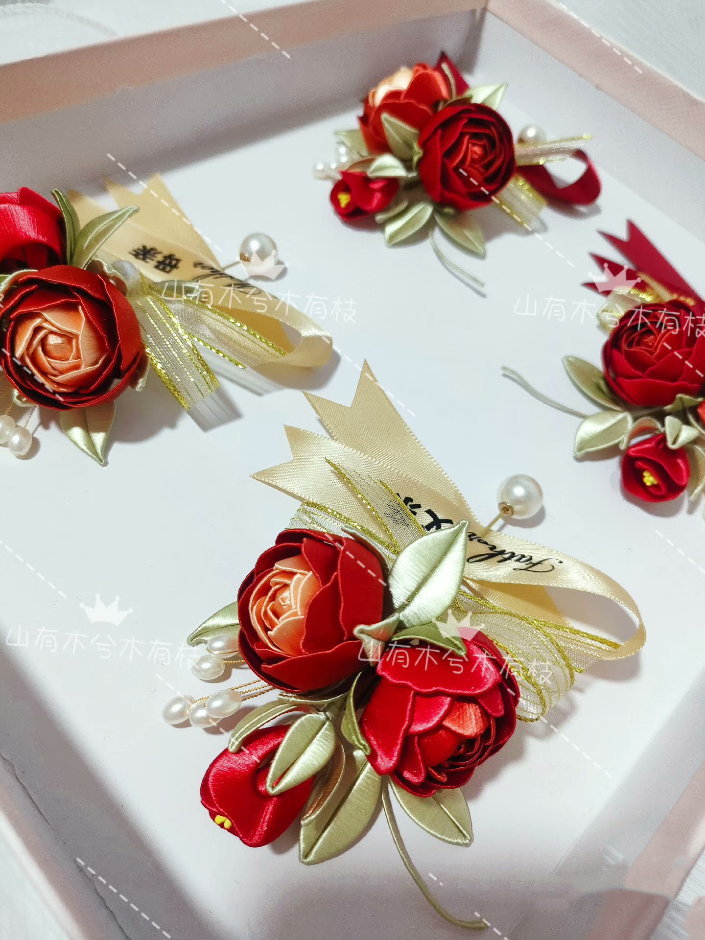 Rose Bespoke Corsage-Silk Corsage(Chanhua)