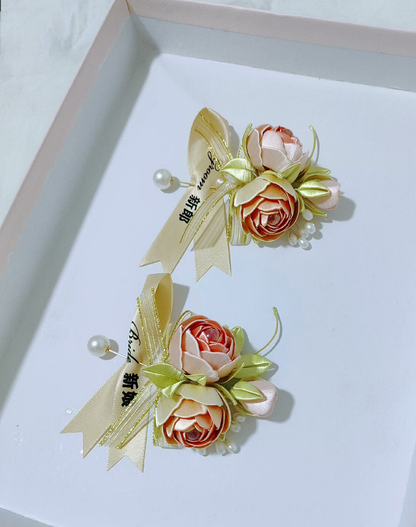 Rose Bespoke Corsage-Silk Corsage(Chanhua)