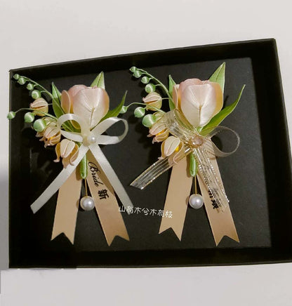 Tulip Bespoke Corsage-Silk Corsage（Chanhua）