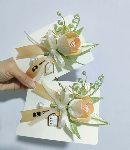 Tulip Bespoke Corsage-Silk Corsage（Chanhua）