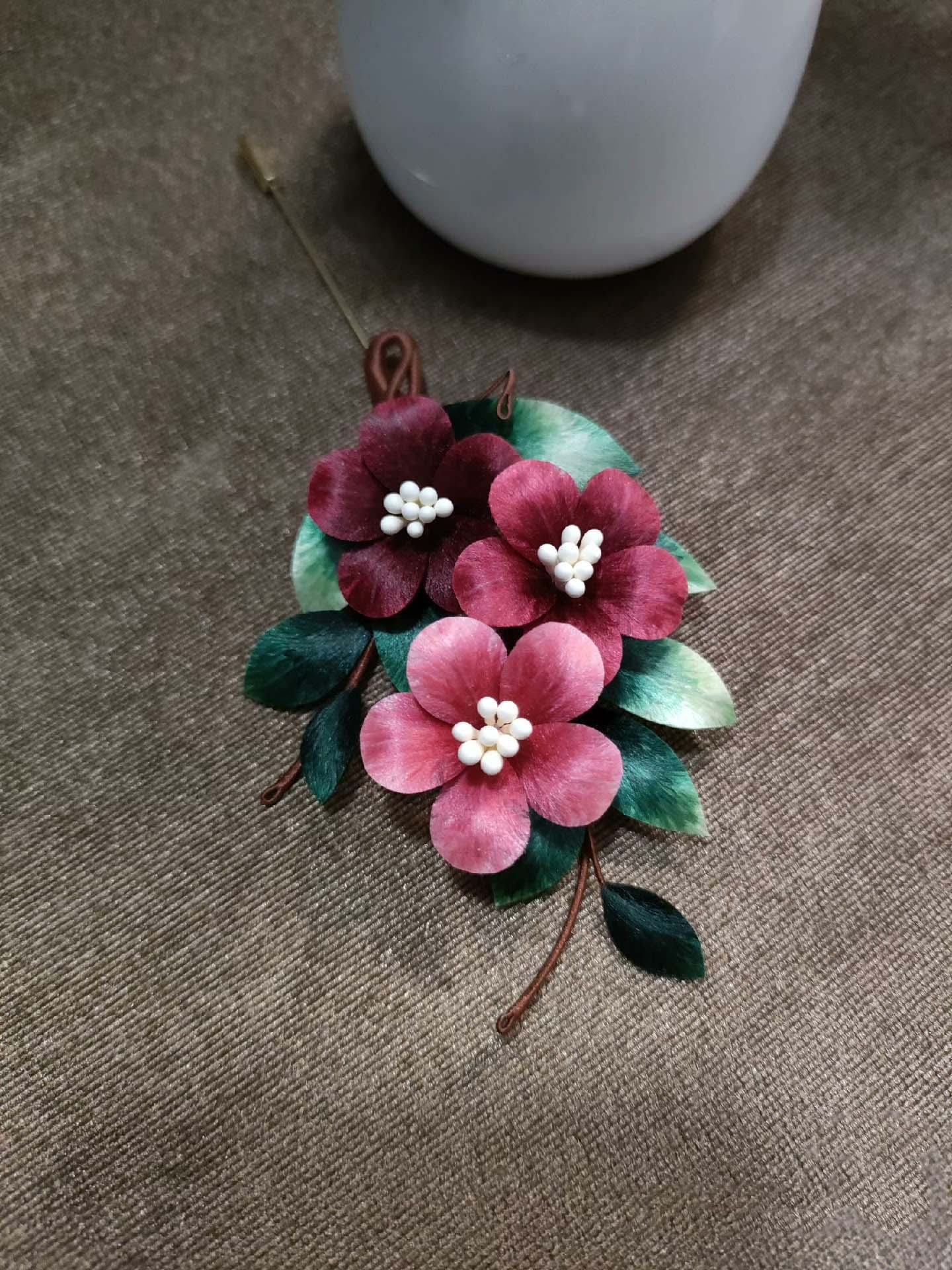 Flower Bespoke Corsage-Silk Corsage(Ronghua)