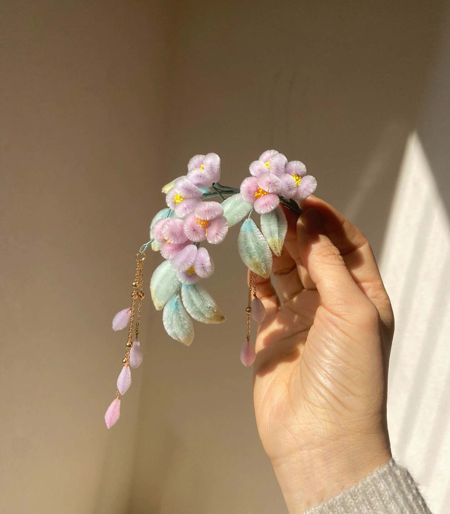 Wisteria Bespoke Corsage-Silk Corsage(Ronghua)