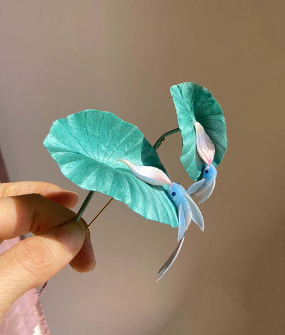 Lotus Bespoke Hairpin-Silk Hairpin(Ronghua)