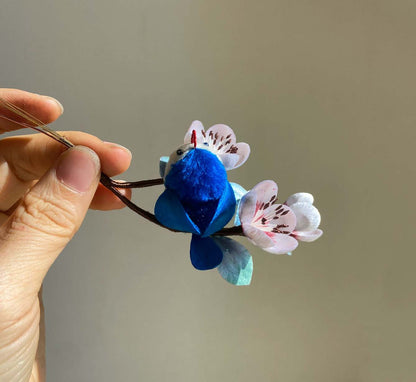 Bird Bespoke Hairpin-Silk Hairpin(Ronghua)