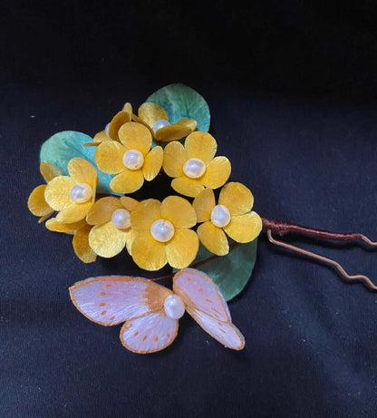 Sweet-Scented Bespoke Hairpin-Silk Hairpin(Ronghua)