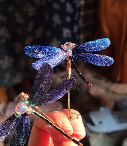 Dragonfly Bespoke Brooch-Silk Brooch(Ronghua)