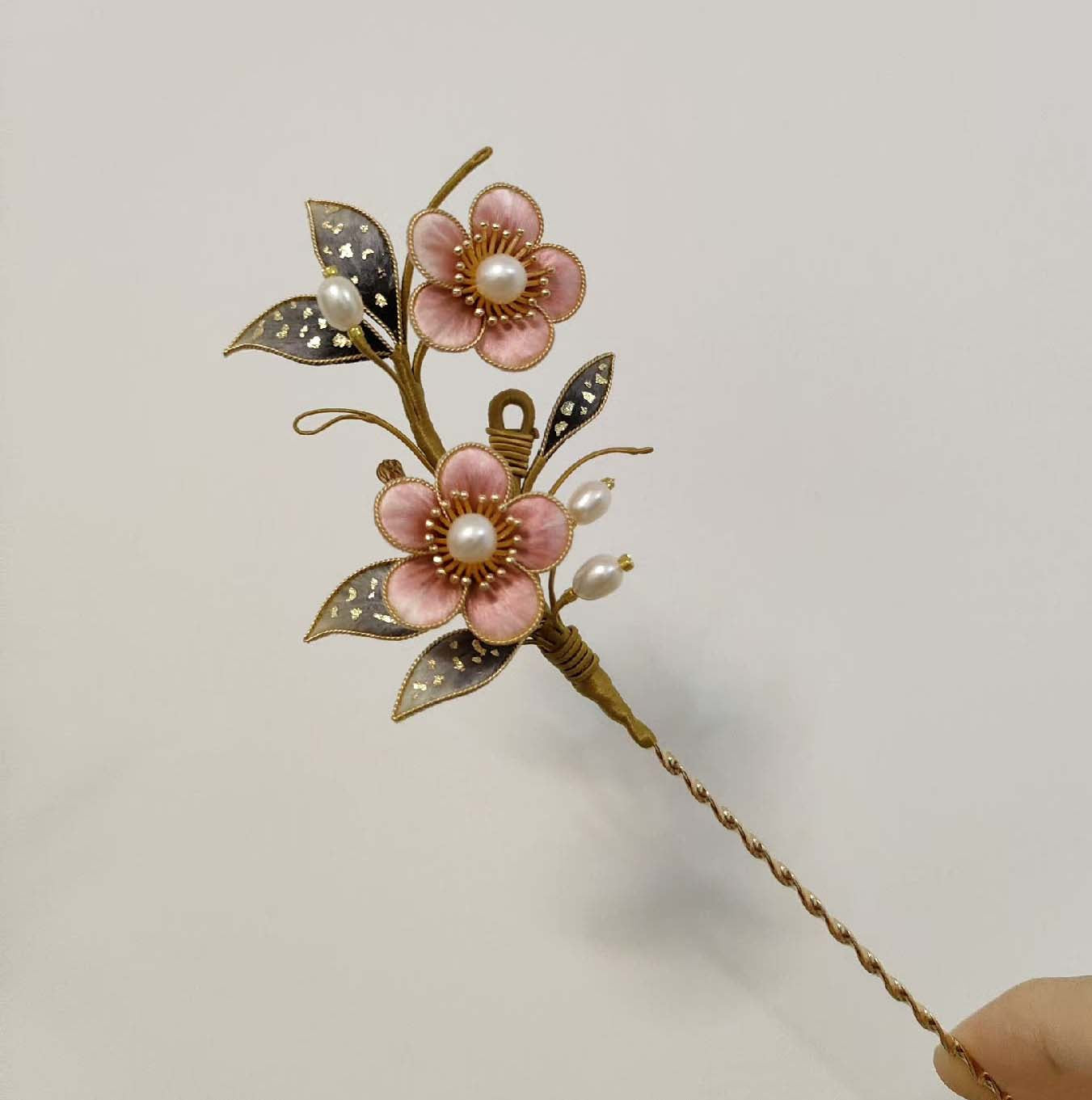 Beauty Bespoke Hairpin-Silk Hairpin(Ronghua)