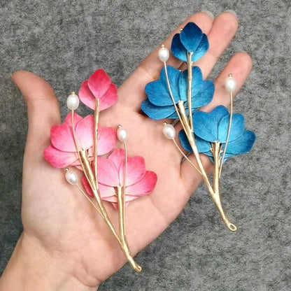 Peony Bespoke Brooch-Silk Brooch(Ronghua)