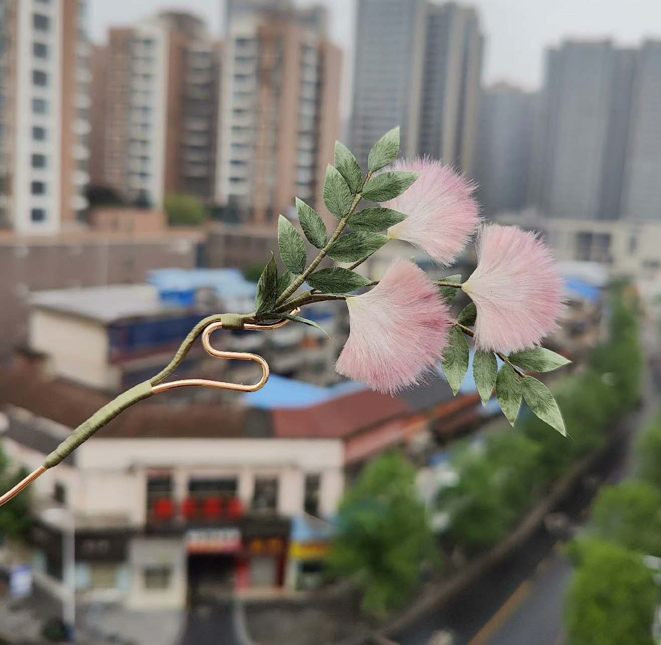 Albizia Bespoke Corsage-Silk Corsage(Ronghua)