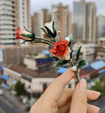 Rose Bespoke Corsage-Silk Corsage(Ronghua)