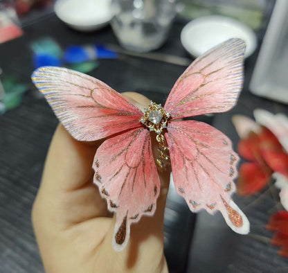 Butterfly Bespoke Brooch -Silk Brooch(Ronghua)