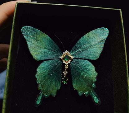 Butterfly Bespoke Brooch -Silk Brooch(Ronghua)