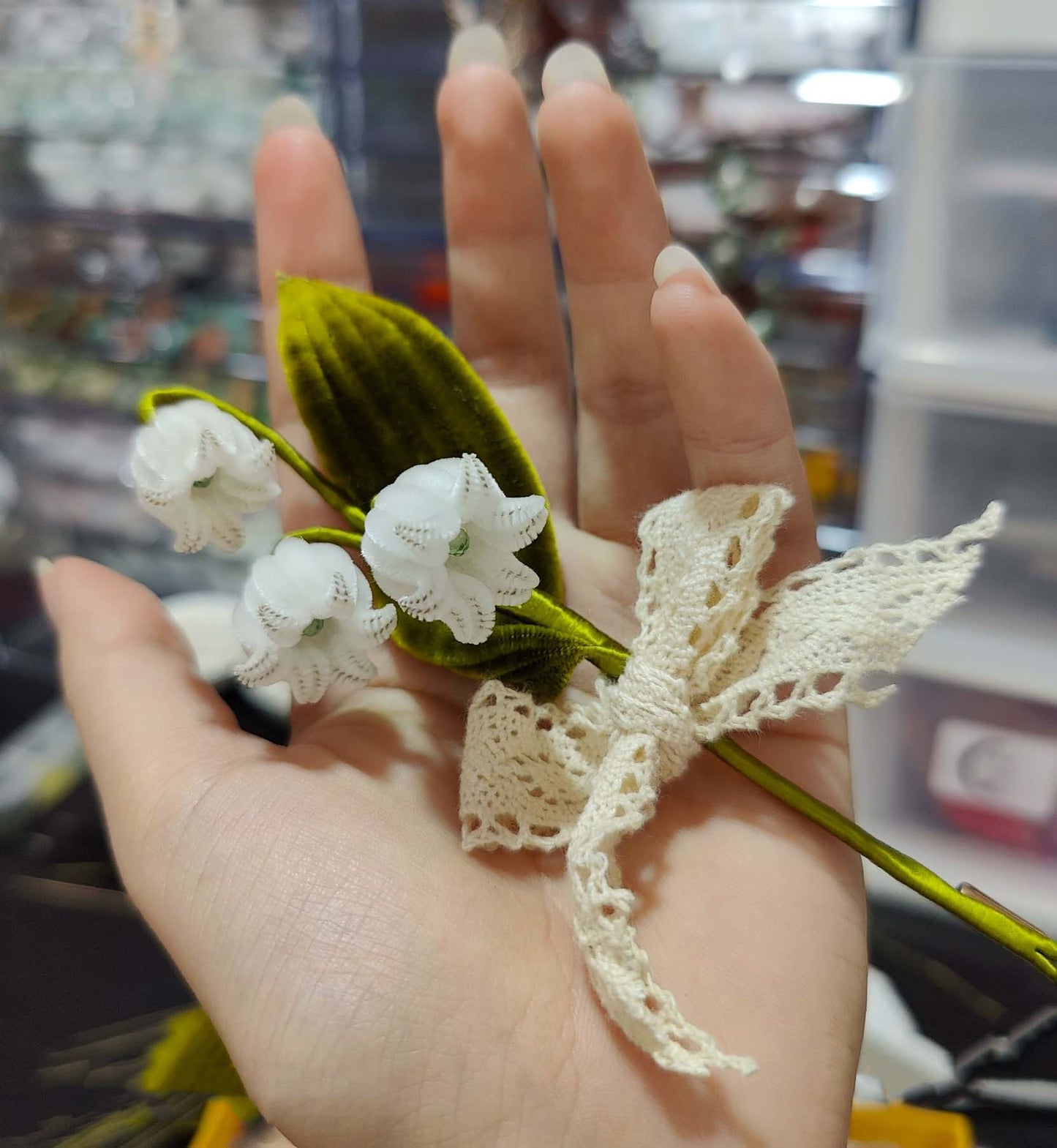 Lily Bespoke Corsage-Silk Corsage(Ronghua)