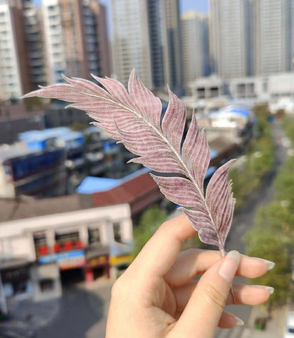 Feather Bespoke Brooch-Silk Brooch(Ronghua)