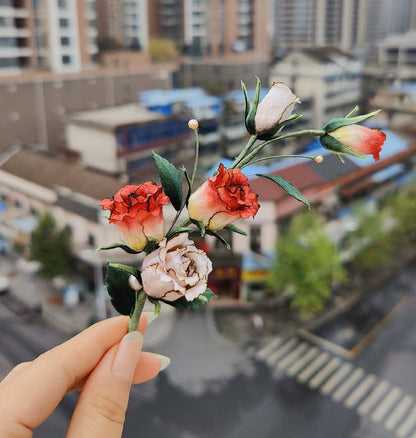 Rose Bespoke Corsage-Silk Corsage(Ronghua)