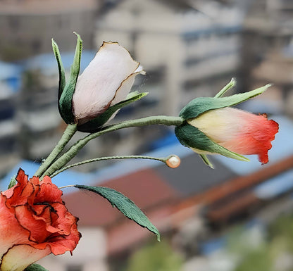 Rose Bespoke Corsage-Silk Corsage(Ronghua)