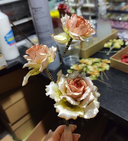 Rose Bespoke Corsage-Silk Corsage(Ronghua)