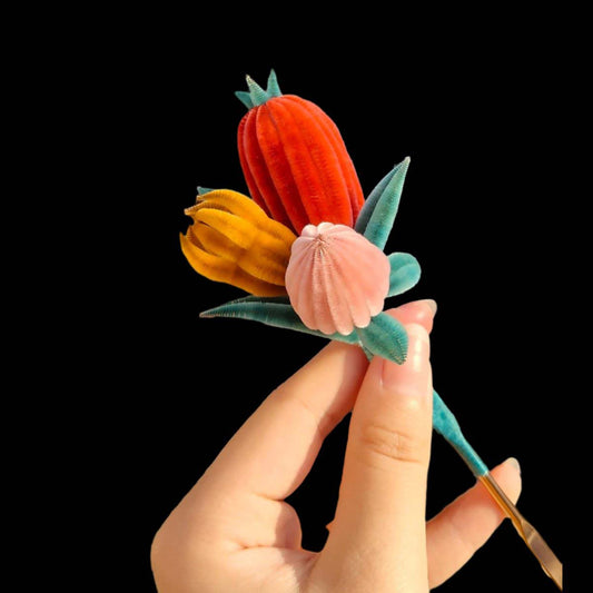 Fruitful Bespoke Hairpin-Silk Hairpin(Ronghua)