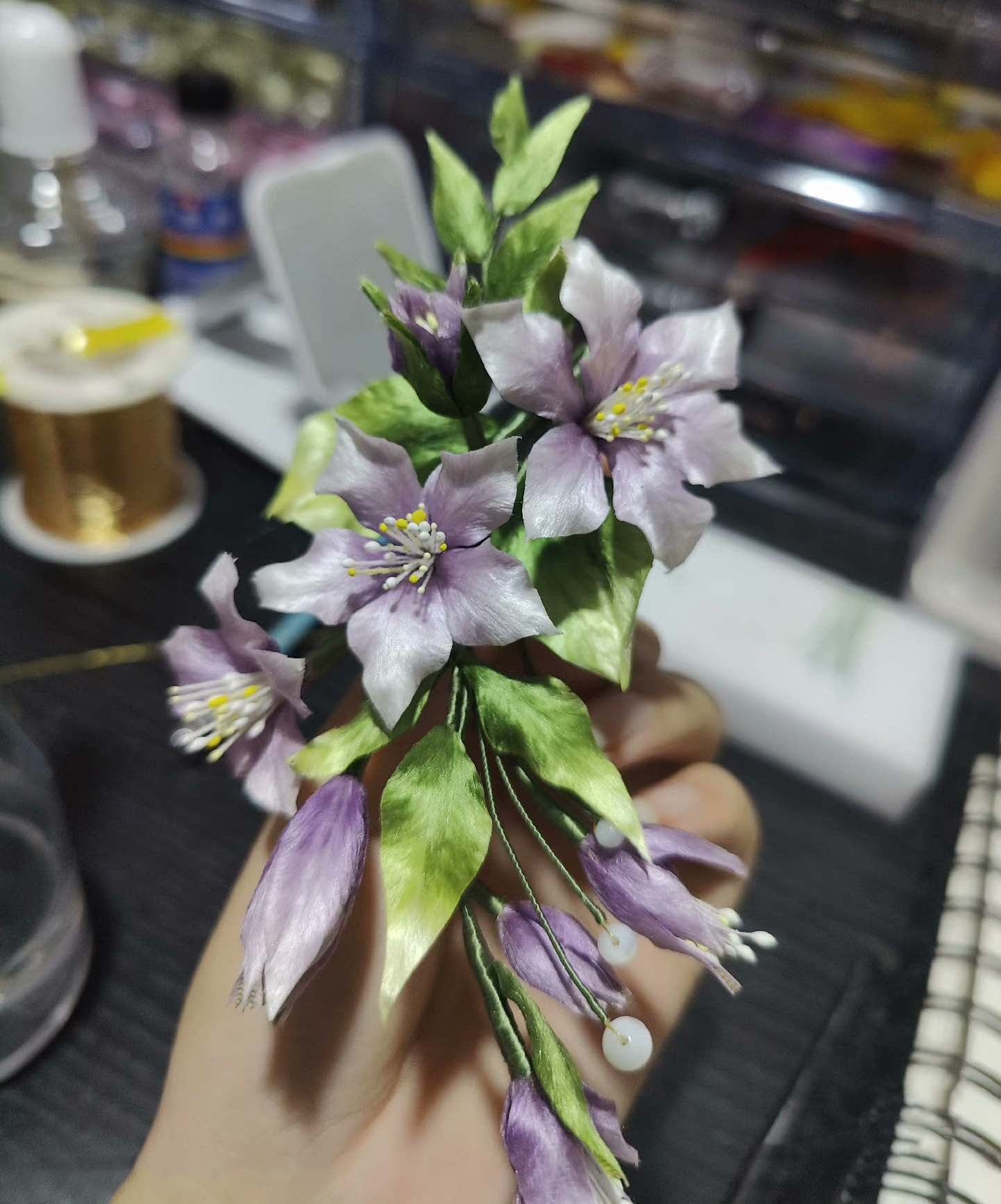 August Bespoke Corsage-Silk Corsage(Ronghua)