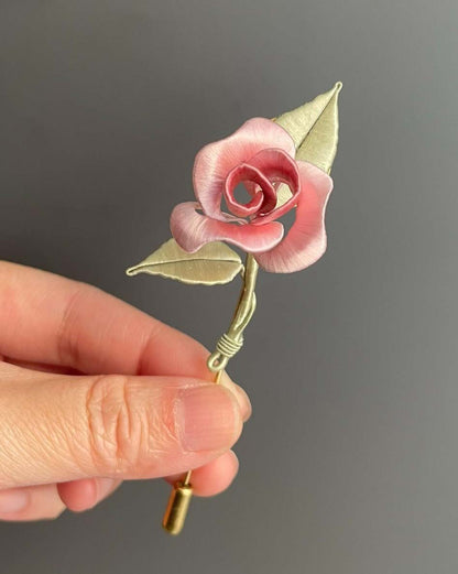 Rose Handmade Corsage-Silk Corsage(Chanhua)