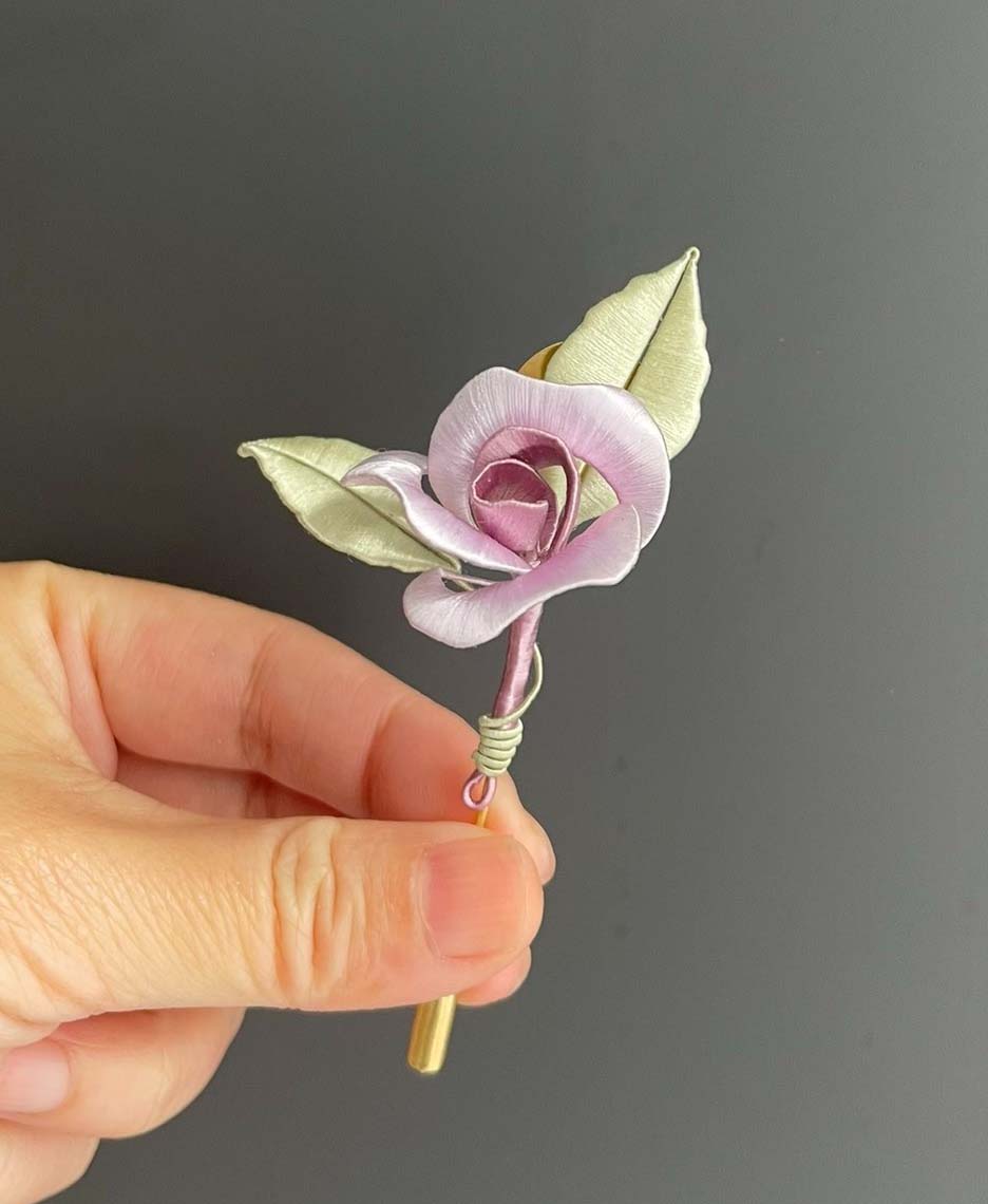 Rose Handmade Corsage-Silk Corsage(Chanhua)