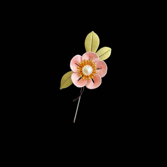 Blossom Handmade Brooch-Silk Brooch(Chanhua)