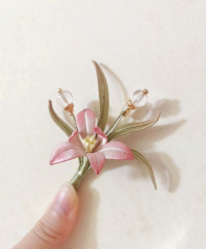 Orchid Handmade Brooch-Silk Brooch(Chanhua)