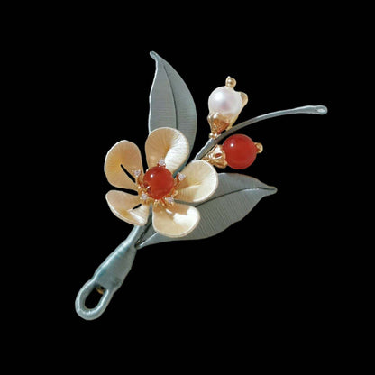 Floret Handmade Brooch-Silk Brooch(Chanhua)