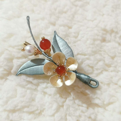 Floret Handmade Brooch-Silk Brooch(Chanhua)