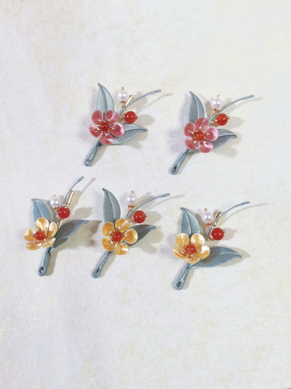 Floret Handmade Brooch-Silk Brooch(Chanhua)