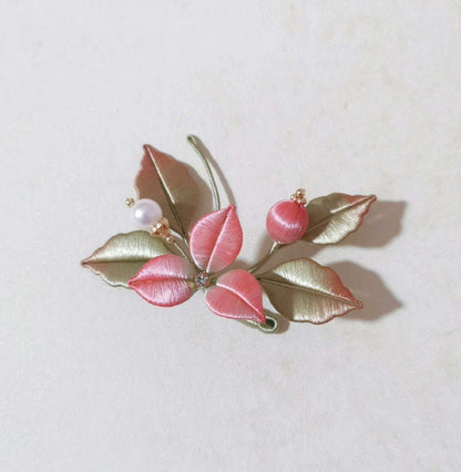 Floret Handmade Brooch-Silk Brooch(Chanhua)